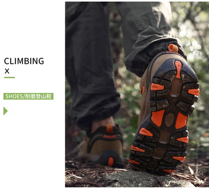 2025 Men & Women Outdoor Hiking Shoes Non Slip Sneakers Suede Walking Footwear Summer Rubber Fall Proper Trail Running Shoes 13