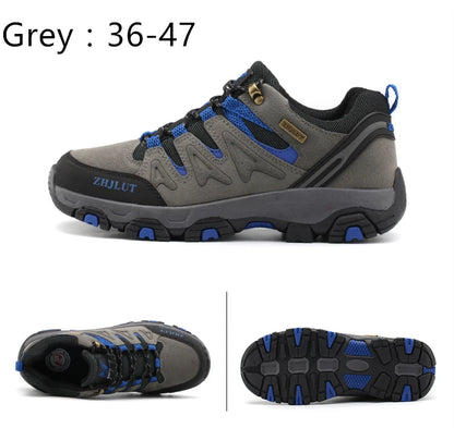 2025 Men & Women Outdoor Hiking Shoes Non Slip Sneakers Suede Walking Footwear Summer Rubber Fall Proper Trail Running Shoes 13