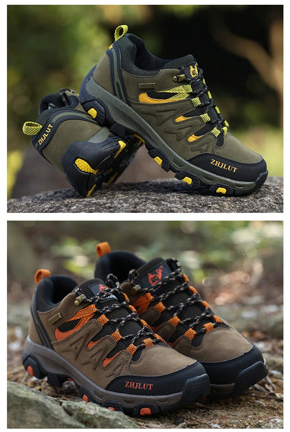 2025 Men & Women Outdoor Hiking Shoes Non Slip Sneakers Suede Walking Footwear Summer Rubber Fall Proper Trail Running Shoes 13