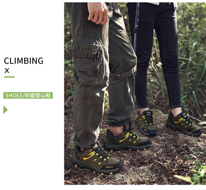 2025 Men & Women Outdoor Hiking Shoes Non Slip Sneakers Suede Walking Footwear Summer Rubber Fall Proper Trail Running Shoes 13