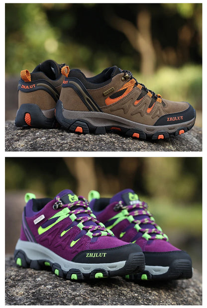 2025 Men & Women Outdoor Hiking Shoes Non Slip Sneakers Suede Walking Footwear Summer Rubber Fall Proper Trail Running Shoes 13