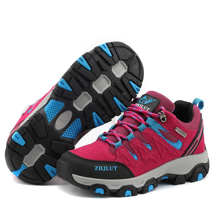 2025 Men & Women Outdoor Hiking Shoes Non Slip Sneakers Suede Walking Footwear Summer Rubber Fall Proper Trail Running Shoes 13