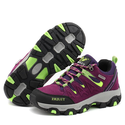 2025 Men & Women Outdoor Hiking Shoes Non Slip Sneakers Suede Walking Footwear Summer Rubber Fall Proper Trail Running Shoes 13