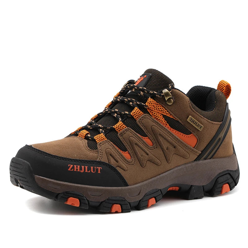 2025 Men & Women Outdoor Hiking Shoes Non Slip Sneakers Suede Walking Footwear Summer Rubber Fall Proper Trail Running Shoes 13