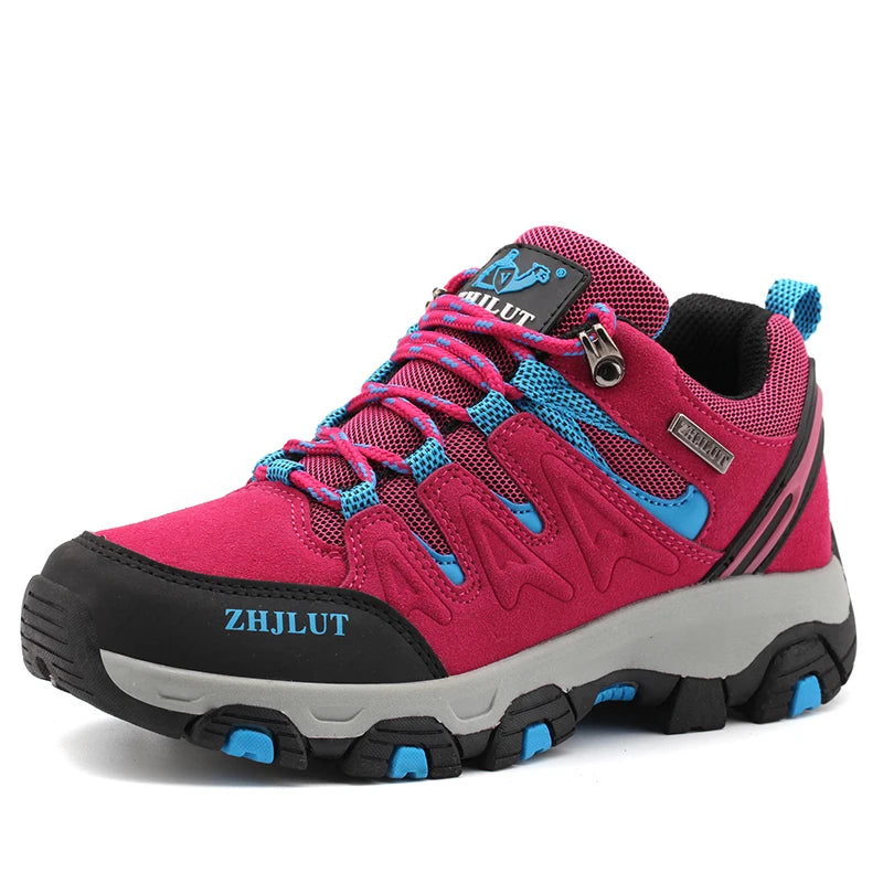 2025 Men & Women Outdoor Hiking Shoes Non Slip Sneakers Suede Walking Footwear Summer Rubber Fall Proper Trail Running Shoes 13
