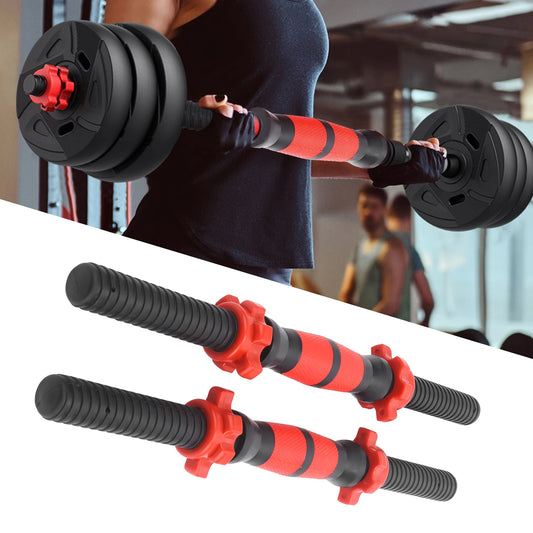 40cm Dumbbell  40cm Dumbbell  Weight Lifting Dumbbell Handles with Nuts Fitness Equipment Dumbbell  with Nuts