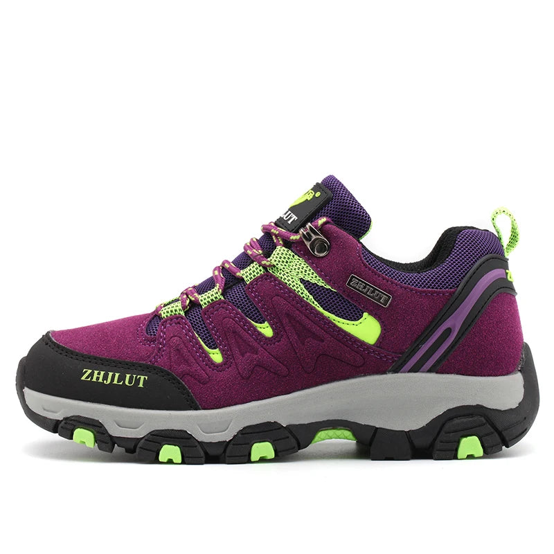 2025 Men & Women Outdoor Hiking Shoes Non Slip Sneakers Suede Walking Footwear Summer Rubber Fall Proper Trail Running Shoes 13