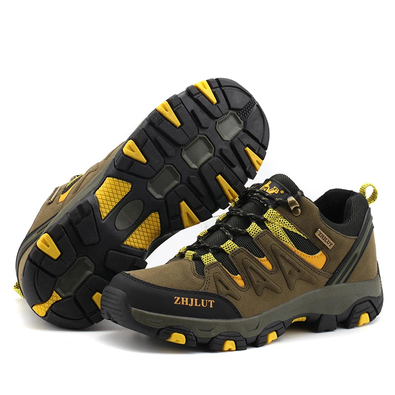 2025 Men & Women Outdoor Hiking Shoes Non Slip Sneakers Suede Walking Footwear Summer Rubber Fall Proper Trail Running Shoes 13